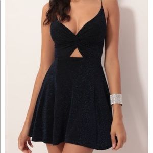 NAVY LUCY IN THE SKY DRESS